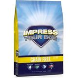 Impress your dog Grain Free Geperste Brok 12,5KG