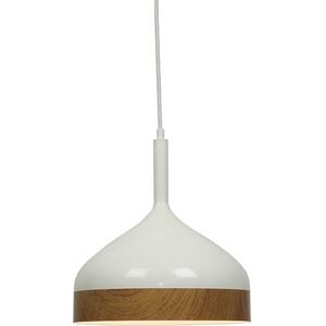 Hanglamp Moondrop Wit - Ø30cm - E27 - IP20 - Dimbaar > lampen hang wit | hanglamp wit | hanglamp eetkamer wit | hanglamp keuken wit | led lamp wit | sfeer lamp wit