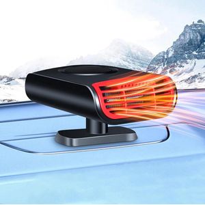 Draagbare autoverwarming 12 V - Accu staande verwarming voor auto - Anti-condens voorruit ontdooier - 360 graden draaibaar mini ventilator