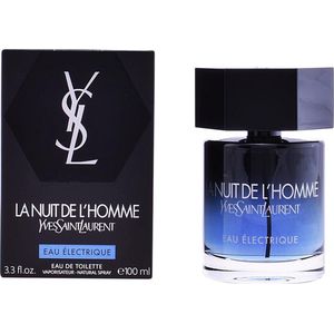 YVES SAINT LAURENT LA NUIT DE L'HOMME EAU ELECTRIQUE spray 100 ml geur | parfum voor heren | parfum heren | parfum mannen