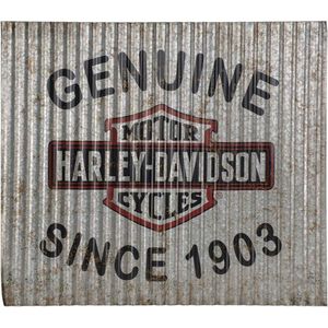 Harley-Davidson Genuine Since 1903 Gegolfd Metalen Bord