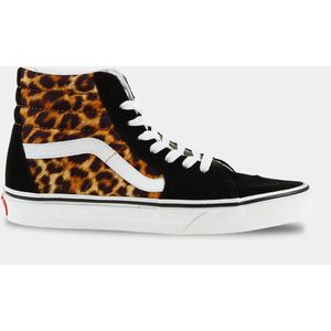 Vans SK8-HI ZWART/LEOPARD Dames Sneakers - Maat 36