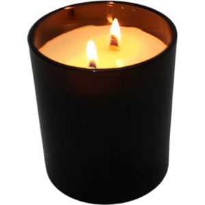 Geurkaars - Sandalwood - Kaars - Houten lont - Candle - Geschenk - Knetterlont - 45 Branduren