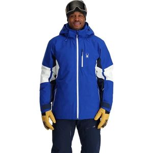 Spyder Epiphany ski jas heren blauw dessin