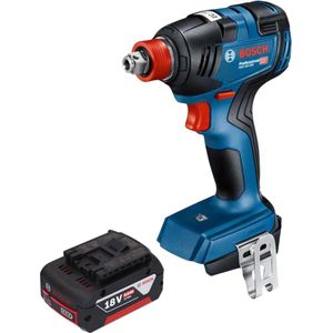 Bosch GDX 18V-200 Professionele accu-slagmoersleutel 18 V 200 Nm borstelloos + 1x oplaadbare accu 5.0 Ah - zonder oplader