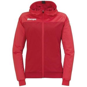 Kempa Prime Multi Jacket Dames Chili Rood-Rood Maat 2XL