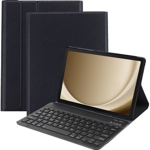 Cazy Hoes met Toetsenbord geschikt voor Samsung Galaxy Tab A9+ - Qwerty Spaanse indeling - Zwart
