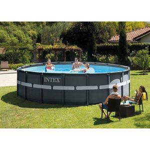 INTEX™ Ultra XTR Frame Pool - Ø 549 cm (set incl. zandfilterpomp, ladder, onderzeil en afdekzeil)