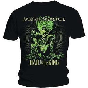 Avenged Sevenfold - Hail To The King En Vie Heren T-shirt - XXL - Zwart
