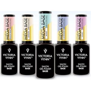 Victoria Vynn – Mega Base 5 Pack Color x 8 ml - summer - color rubberbase - gellak - gelpolish - gel - lak - polish