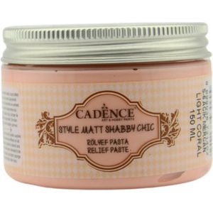 Cadence Style Mat Shabby Chic Relief Pasta 150 ml Roze