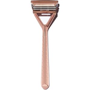 Leaf Shave - The Leaf Razor - Rose Gold Incl 10 Mesjes