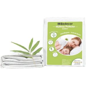 Waterdichte Matrasbeschermer Bamboe voor Baby's 70x140cm - Ademend, Antibacterieel en Hypoallergeen