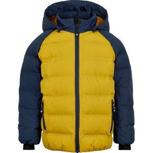 Color Kids - Gewatteerd ski-jas voor kinderen - AF 10.000 - Geel - maat 104cm