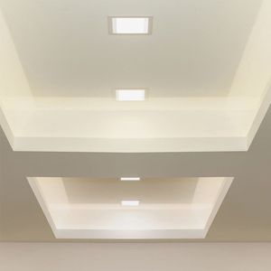 V-TAC VT-61006SQ-S LED Mini-panelen - Verlichte Serie Inbouw - Samsung - IP20 - Wit - 6 Watt - 660 Lumen - 6500K - 5 Jaar