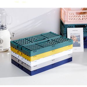 6 Folding Boxes, 30 cm Boxes Storage, Folding Boxes, Foldable Stable, Foldable Storage Box, Storage Box, Small Large, Organiser Boxes for Kitchens, Bedrooms, Offices, Bathrooms