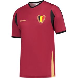 Belgie Voetbalshirt Thuis - 2024-2026 - Voetbalshirts Kinderen - Jongens en Meisjes - Sportshirts - Volwassenen - Heren en Dames-152