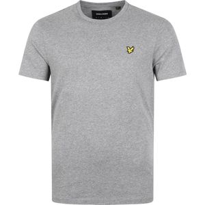 Lyle and Scott - T-shirt Licht Grijs - Heren - Maat XS - Modern-fit