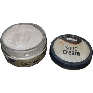 TRG - schoencrème met bijenwas - zilver - 50 ml