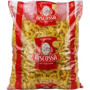 Fusilli van Riscossa - 3KG zak - Grootverpakking - 3kg Fusilli - Pasta