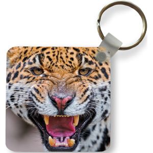 Sleutelhanger - Uitdeelcadeautjes - Jaguar - Macro - Dier - Plastic