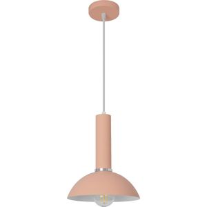 TooLight Roze hanglamp - modern design - verstelbaar snoer - E27 fitting - 20 x 7 cm