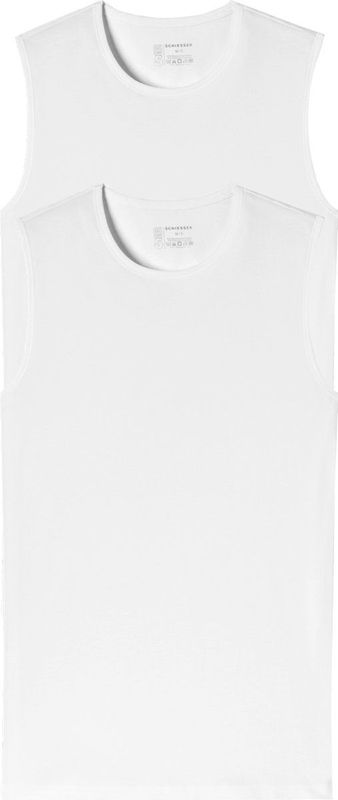 Schiesser 95 5 Organic Heren Tank Top - 2 pack- R Hals