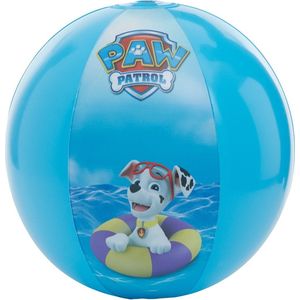 Paw Patrol opblaasbare strandbal 29 cm speelgoed - Hondjes Chase/Marshall/Rubble - Buitenspeelgoed strandballen - Opblaasballen - Waterspeelgoed