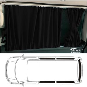 Goodivery ® Campingset Gordijnen Zonnebescherming voor VW T4 Transporter Caravelle Korte Wielbasis
