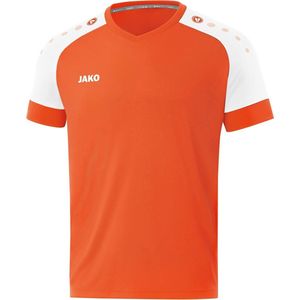 Jako Sportshirt - Maat 140  - Unisex - oranje,wit