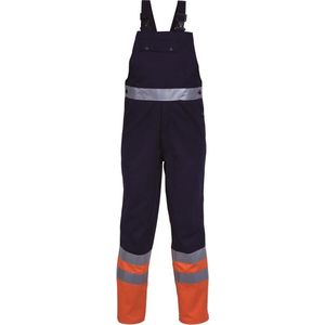 Havep Amk. Overall ISO20471 2414 - Marine/Fluo Oranje - 64