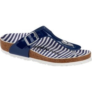 Birkenstock Gizeh Nautical Stripes Navy narrow - maat 32