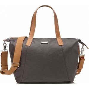 Storksak Luiertas Noa 34x32x19cm - Grijs