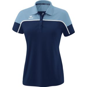 Erima Change Polo Dames - New Navy Faded Denim Wit