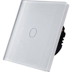 THORN Elektronische Touch DIMMER WISSEL voor 1 lichtpunt met glasplaat wit