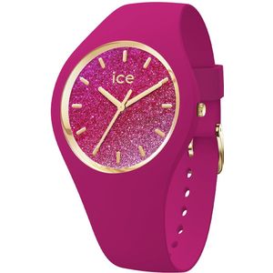 Ice Watch ICE glitter - Fuschia pink 022575 Horloge - Siliconen - Roze - Ø 34 mm