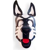 BRUTUS Vegan Ruff Pup Hood Black-White