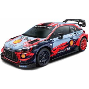 Politiewagen op Afstandsbediening Hyundai i20 WRC Batterij Oplader 2,4 GHz 1:16