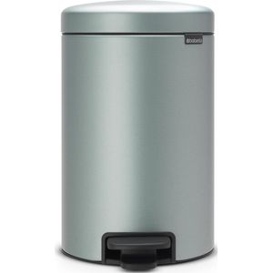 Pedaalemmer 12 liter 'newIcon' met kunststof binnenemmer, Metallic Mint