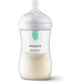 Philips Avent Natural Response Babyfles met AirFree-ventiel – SCY673/01 – 1 Fles – 260 ml – Voorkomt krampjes