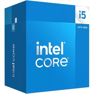 Intel Core i5 14400F - Processor - 2.5 GHz (4.7 GHz) 10 core 6P+4E - 16 threads - 20 MB cache - LGA1700 Socket - zonder koeler