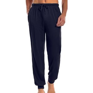 Outfitter - Pyjamabroek heren - Donkerblauw - Maat XXL