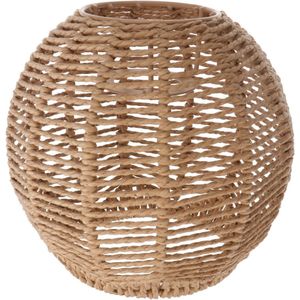 Rotan lampenkap E27 Boho decoratie vintage tafellamp lampenkap vloerlamp lamp Boheemse reservelamp voor hanglamp wandlamp tafellamp plafondlamp kap