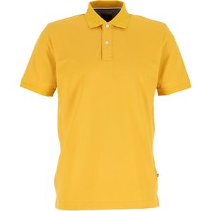 OLYMP Polo Casual - modern fit polo - mais geel - Maat: 3XL