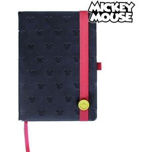 Notitie Boekje Mickey Mouse - A5 Zwart