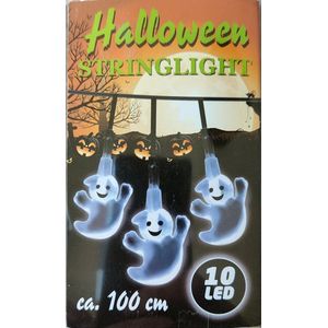 Halloween LED Slinger - Spook - Ghost - 100 cm - 10 LED
