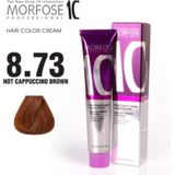 Morfose Color Cream 8.73 Hot Cappuccino Brown 100ml
