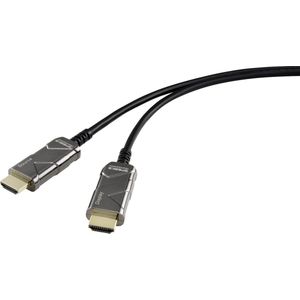 SpeaKa Professional SP-8821984 HDMI-kabel HDMI Aansluitkabel HDMI-A-stekker, HDMI-A-stekker 10.00 m Zwart Ultra HD (8K)