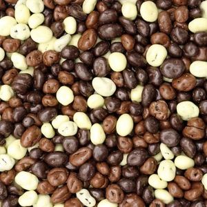 Chocolade rozijnen - 500 gram - Biologische - Melk - Wit - Puur - Rozijn - Belgische chocolade