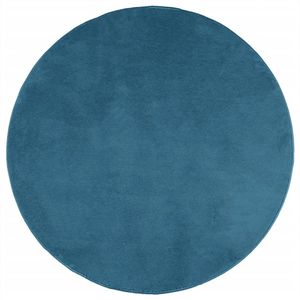 vidaXL-Vloerkleed-OVIEDO-laagpolig-Ø-280-cm-turquoise